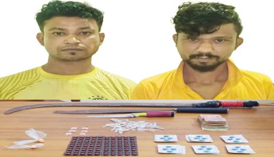 নগরীতে ২ মাদক কারবারি গ্রেপ্তার
