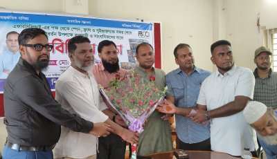 শিবগঞ্জে ব্যবসায়ী-সাংবাদিকদের সঙ্গে মতবিনিময়