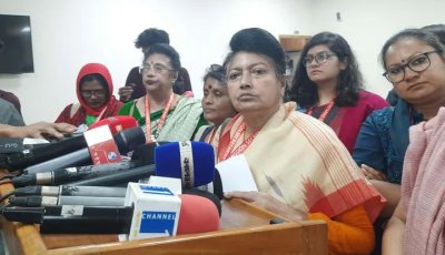 জামায়াত আমিরের প্রার্থিতা বাতিলের দাবি কর্মজীবী নারীদের