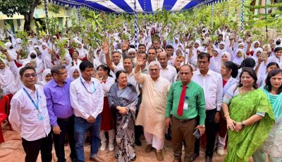গাছ ও প্রকৃতির ভারসাম্য না থাকলে অস্তিত্ব হুমকিতে পড়বে : এমপি মিলন
