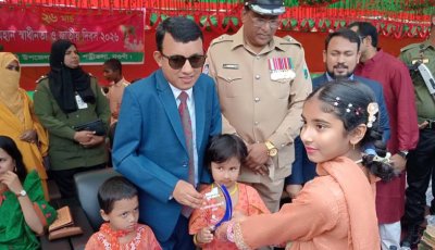 পত্নীতলায় যথাযথ মর্যাদায় মহান স্বাধীনতা দিবস উদযাপন