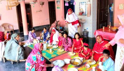 গোমস্তাপুরে ব্যতিক্রম দু’টি আয়োজনে নববর্ষ পালিত