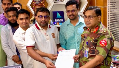 রামেক হাসপাতালে অ্যাম্বুলেন্স সিন্ডিকেট বন্ধের দাবি ছাত্রদলের