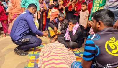 নাটোরে সড়ক দুর্ঘটনায় দুই শ্রমিকের মৃত্যু