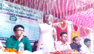 বড়াইগ্রামে আগ্রান নুরদহ ইসলামিয়া দাখিল মাদ্রাসায় সংসদ সদস্যকে সংবর্ধনা প্রদান
