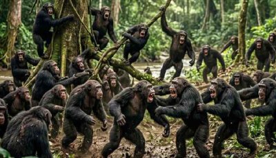 উগান্ডায় ‘গৃহযুদ্ধ’! এলাকা দখলের লক্ষ্যে ভয়াবহ সংঘাত শিম্পাঞ্জিদের দুই দলের!