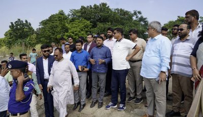 রাজশাহী শহর রক্ষা বাঁধকে আধুনিক পর্যটন ও বিনোদন কেন্দ্র হিসেবে গড়ে তোলা হবে: পানিসম্পদ প্রতিমন্ত্রী