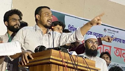 আ’লীগ ফিরলে প্রথম গুলি চালাবে তারেক রহমানের ওপর : নাসীরুদ্দীন পাটওয়ারী
