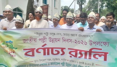 বড়াইগ্রামে জাতীয় পল্লী উন্নয়ন দিবস পালন