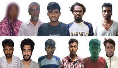 নগরীতে নারীসহ ১১ মাদক ব্যবসায়ী গ্রেপ্তার, মাদকদ্রব্য উদ্ধার