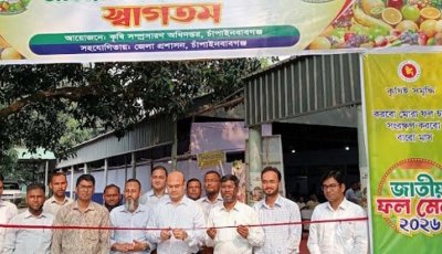 চাঁপাইনবাবগঞ্জে আম মেলা শেষ, ফল মেলা উদ্বোধন
