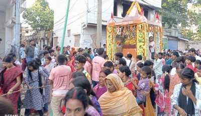 চাঁপাইনবাবগঞ্জে শুরু হলো শ্রী শ্রী জগন্নাথদেবের রথযাত্রা