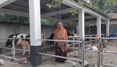 গ্রামের নারীদের অনুপ্রেরণা মুর্শিদা