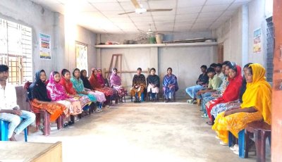 গোদাগাড়ীতে শিক্ষার্থীদের নিয়ে রিইব-এর তথ্য অধিকার আইন বিষয়ক ক্যাম্পেইন