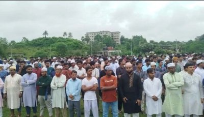 কুমিল্লা বিশ্ববিদ্যালয়ে অপ্রতিমের জানাজা, যা বললেন বাবা
