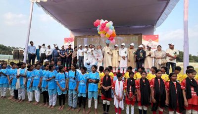 রাজশাহীতে বর্ণাঢ্য আয়োজনে নতুন কুঁড়ি স্পোর্টসের উদ্বোধন