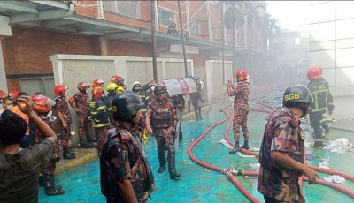 গাজীপুরে ওষুধ কারখানার আগুন ৪ ঘণ্টা পর নিয়ন্ত্রণে