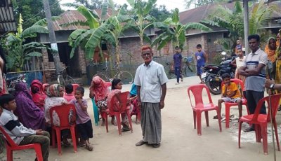 নাটোরে কুকুরকে লক্ষ্য করে নাতির ছোড়া হাসুয়া দাদির পেটে, ১০ দিন পর মৃত্যু