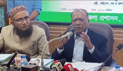 সরকারি চাকরিজীবীদের কাজ হলো- কিছু চুরি কিছু কাজ : পরিবেশ মন্ত্রী