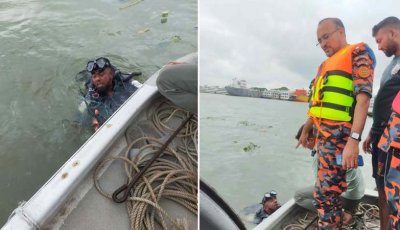 সদরঘাটে লঞ্চের ধাক্কায় ট্রলারডুবি, দুজন নিখোঁজ