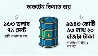 এবার স্পট মার্কেট থেকে এক লাখ টন অকটেন কিনছে বিপিসি