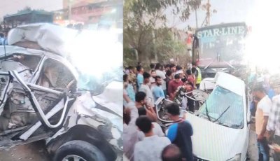 কুমিল্লায় স্টার লাইন বাসের ধাক্কায় একই পরিবারের চারজনসহ নিহত ৫