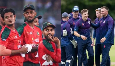বিশ্বকাপ থেকে বাংলাদেশ আউট, স্কটল্যান্ড ইন