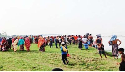 নিখোঁজের তিনদিন পর চাঁপাইনবাবগঞ্জে পদ্মা নদী থেকে একজনের মরদেহ উদ্ধার
