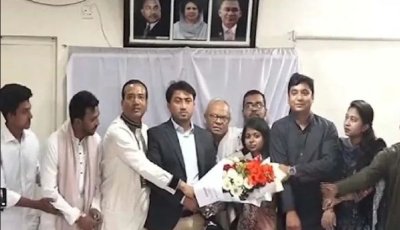 বিএনপিতে যোগ দিলেন জাকসু ভিপি জিতু