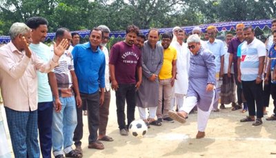 তরুণ সমাজকে বিপথগামী হওয়া থেকে রক্ষা করবে খেলাধুলা: এমপি মিলন