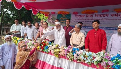 বিশ্ব পরিবেশ দিবসে সাউথ ইস্ট ব্যাংকের গাছের চারা বিতরণ