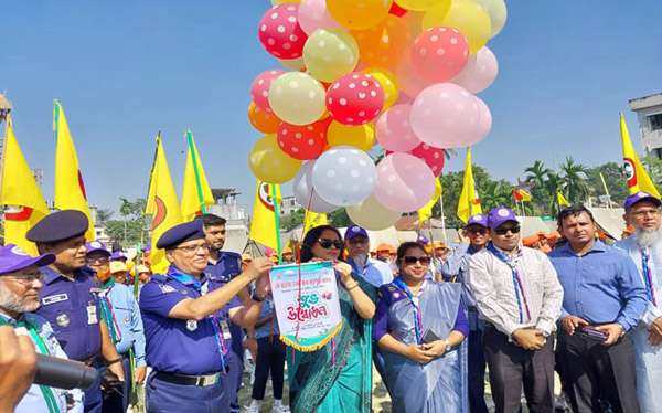 নাটোরে পাঁচ দিনব্যাপী স্কাউটস এর কাব ক্যাম্পুরি শুরু