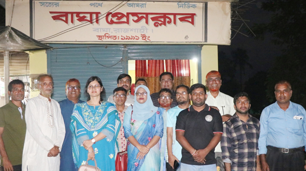 সাংবাদিকরা দায়িত্বশীলভাবে কাজ করলে দেশের উন্নয়ন আরও গতিশীল হবে : ইউএনও বাঘা